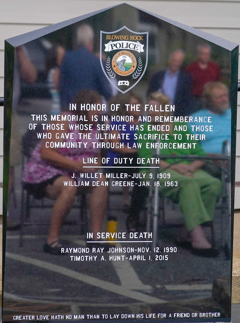 Police memorial